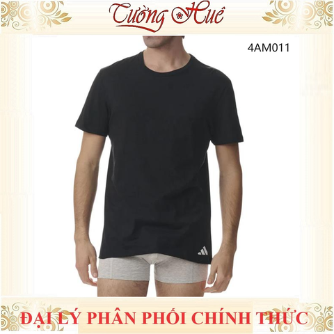 Áo Lót Nam Adidas 4AM011 Thun Cotton Cổ Tròn Kiểu T Shirt (FORM ÁO LỚN, KHÁCH NÊN LÙI 2 SIZE)