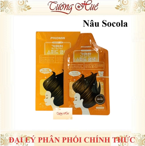 Gội Nhuộm Thảo Dược Pyeonan Hàn Quốc Nhiều Màu Lựa Chọn