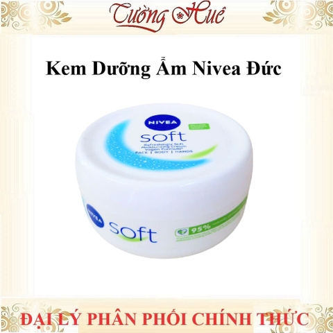 Kem Dưỡng Ẩm Nivea Đức Refreshingly Soft Moisturising Cream - 200ml