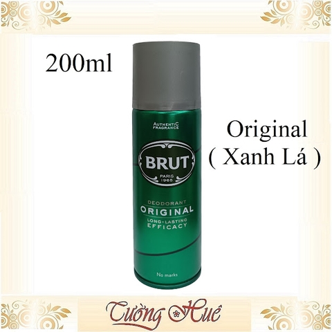 Xịt Khử Mùi Nam Brut Paris 1965 Deodorant - 200ml ( Có lựa chọn )