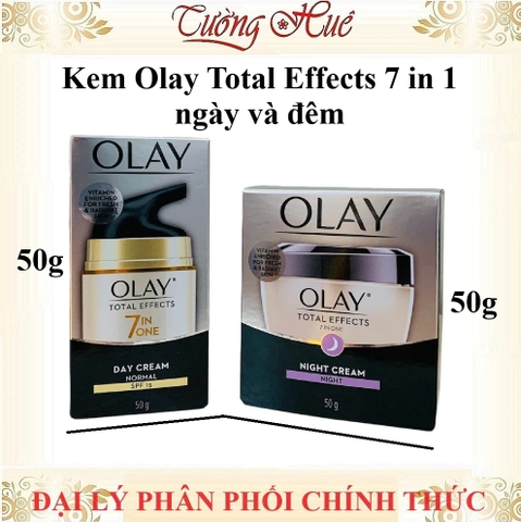 [HàngCóTem] Kem Olay Total Effects 7 in 1 ngày và đêm 50g - Có Lựa Chọn