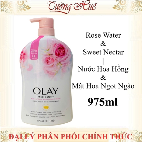 Sữa Tắm Dưỡng Ẩm Olay Body Wash Nhiều Mùi Lựa Chọn - 975ml