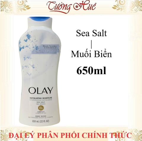 Sữa Tắm Dưỡng Ẩm Olay Body Wash Nhiều Mùi Lựa Chọn - 650ml