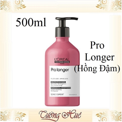 Dầu Gội Giảm Đứt Gãy, Chắc Khỏe Tóc Loreal Serie Expert Pro Longer Shampoo - Hồng Đậm ( Có Lựa Chọn )