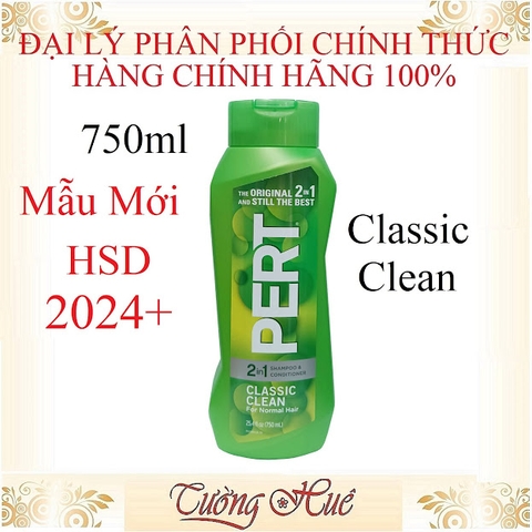 Gội Xả PERT 2in1 Shampoo & Conditioner ( Có lựa chọn )