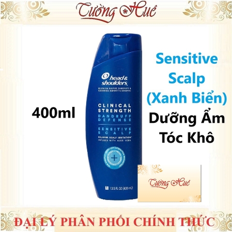 Dầu Gội Ngừa Gàu Mỹ Head & Shoulders Clinical Strength Shampoo - 400ml (Có Lựa Chọn)