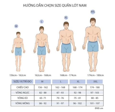 Quần Lót Nam Dạng Đùi Relax RLTK007 Bản Lưng Vừa Trơn Thun Lạnh Co Dãn Sọc Màu