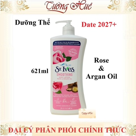 Sữa Dưỡng Thể St.Ives Body Lotion Dưỡng Trắng Da Nhiều Mùi Lựa Chọn - 621ml