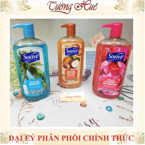 Sữa Tắm Suave Essentials 887ml 10X Moisturizers Lưu Hương Bền Lâu
