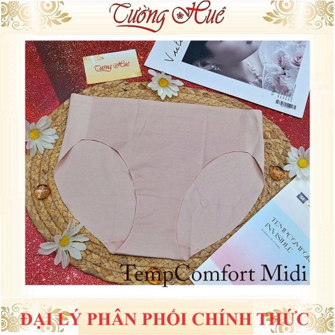 Quần Lót Nữ Triumph TempComfortable Invisible Midi Trơn Lưng Vừa Không Viền May Công Nghệ Cách Nhiệt Cải Tiến