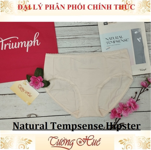 Quần lót nữ Triumph Natural Tempsense Hipster Cotton Trơn Lưng Vừa.