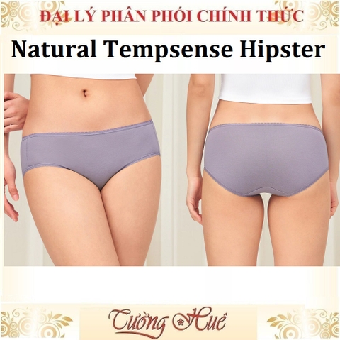 Quần lót nữ Triumph Natural Tempsense Hipster Cotton Trơn Lưng Vừa.