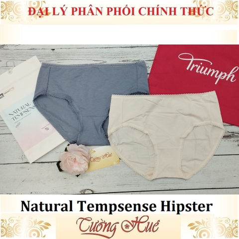 Quần lót nữ Triumph Natural Tempsense Hipster Cotton Trơn Lưng Vừa.