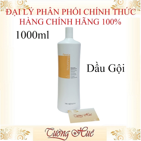 Dầu Gội - Ủ Tóc - Dầu Dưỡng Phục Hồi Tóc Hư Tổn Fanola Nutri Care ( Vàng )