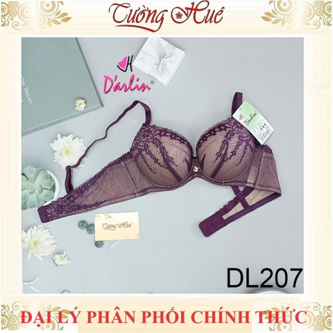 Áo lót nữ Darlin DL207 mút dày nâng ngực phối ren