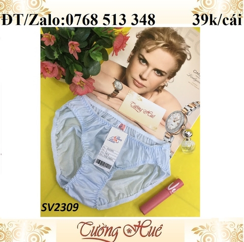 Quần lót nữ Bon Bon SV 2309 trơn bóng (FORM NHỎ).