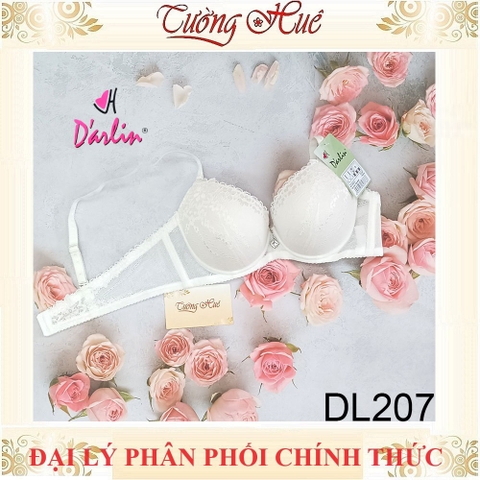 Áo lót nữ Darlin DL207 mút dày nâng ngực phối ren