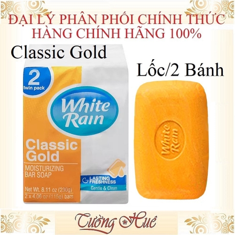 Lốc 2 Bánh Xà Phòng White Rain - 115g x2