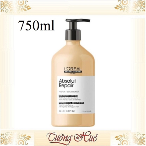 Dầu Xả Chăm Sóc Tóc Hư Tổn Loreal Serie Expert Absolut Repair - Vàng ( Có Lựa Chọn )