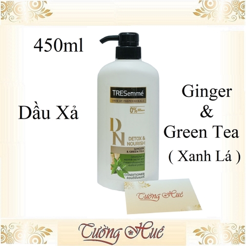 Dầu Gội và Xả TRESemme Thái Detox & Nourish Ginger & Green Tea ( Có Lựa Chọn )
