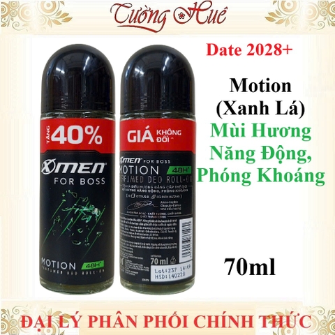 Lăn Khử Mùi Nam X-Men For Boss - 70ml (Nhiều Mùi Lựa Chọn)