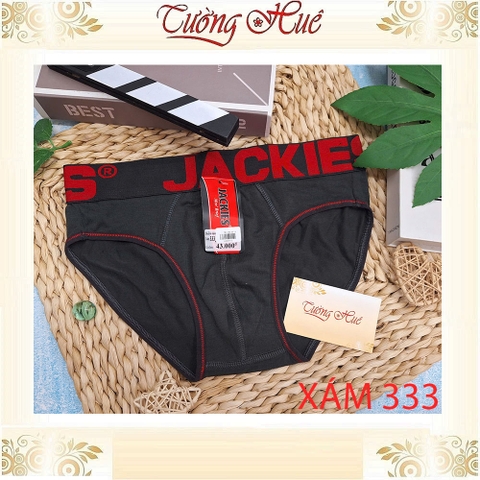 Quần Lót Nam Brief Tam Giác JACKIES 333 Bản Lưng Lớn Co Dãn Ôm Body