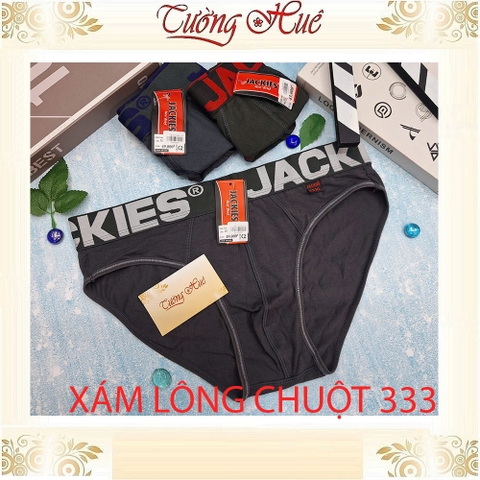 Quần Lót Nam Brief Tam Giác JACKIES 333 Bản Lưng Lớn Co Dãn Ôm Body