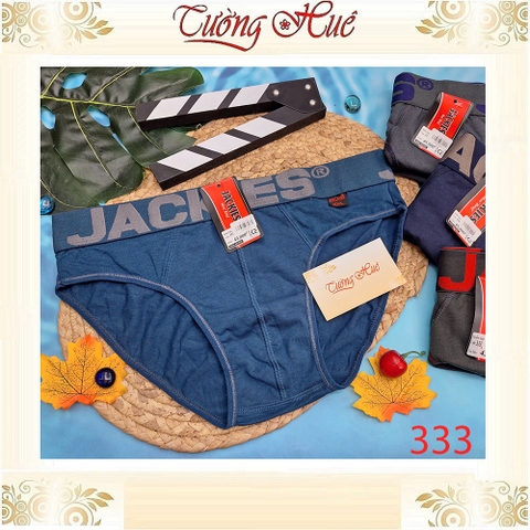 Quần Lót Nam Brief Tam Giác JACKIES 333 Bản Lưng Lớn Co Dãn Ôm Body