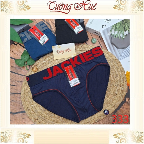 Quần Lót Nam Brief Tam Giác JACKIES 333 Bản Lưng Lớn Co Dãn Ôm Body