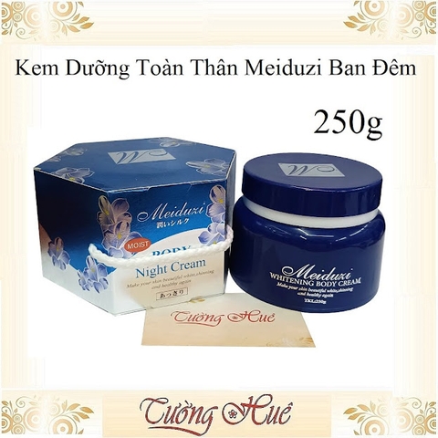 Kem Dưỡng Da Toàn Thân Meiduzi Ban Ngày Và Đêm - 250g