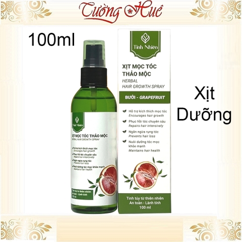 Xịt Mọc Tóc Tinh Dầu Bưởi Tinh Nhiên - 100ml