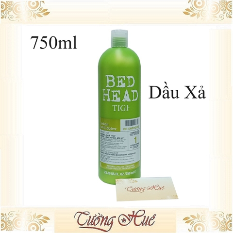 Bộ Gội Xả Phục Hồi Tái Tạo Mức 1 TIGI Bed Head Urban Antidotes #1 750ml - Xanh Lá