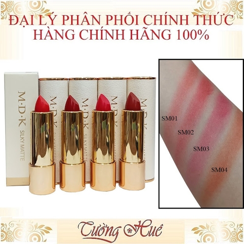 Son Lì Cao Cấp Lâu Phai M.D.K Silky Matte - 3.5g ( Lựa chọn màu )