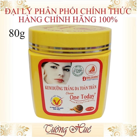 Kem One Today Đăng Dương Dưỡng Trắng Da Toàn Thân - 80g.