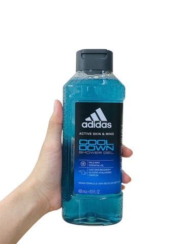 [HàngChínhHãng] Tắm Gội Rửa Mặt Adidas Dành Cho Nam Nhiều Mùi - 400ml