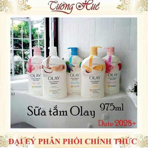 Tắm Olay Dưỡng Ẩm Body Wash Nhiều Mùi Hương Lựa Chọn - 975ml