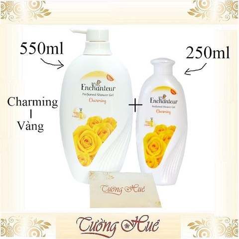 Sữa Tắm Hương Nước Hoa Enchanteur Thái Perfumed Shower Gel - 550ml ( Có Lựa Chọn )