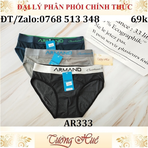 Quần lót nam Armand AR333 thun lạnh lưng bảng to.