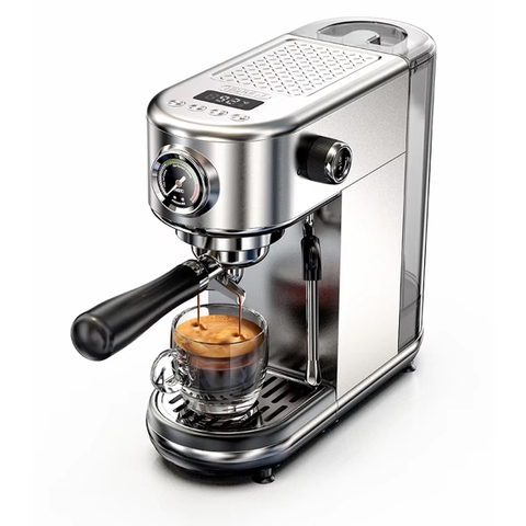 Máy pha cà phê H10B nhỏ gọn pha espresso gia đình full chức năng DIY linh hoạt, bán tự động