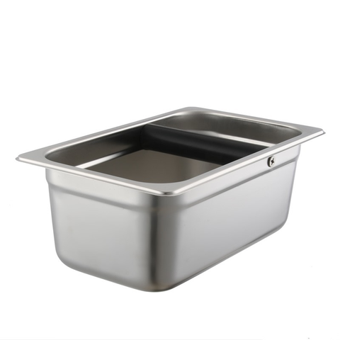 Hộp đập bã cà phê HighTechGate MP61 dung tích lớn 3 lít, chất liệu inox bền bỉ chống rỉ sét, cầm nắm chắc chắn