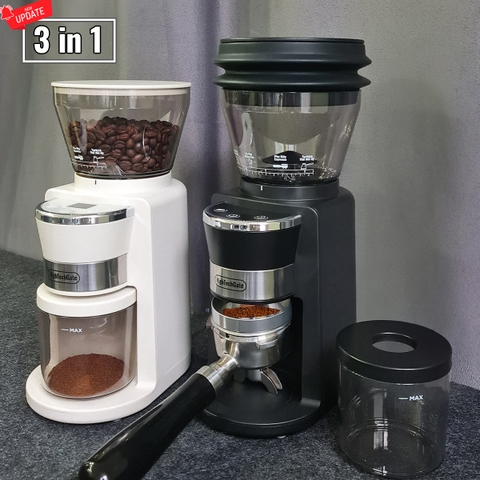 Máy Xay Cà Phê G68 Xay Hạt Cafe Pha Espresso, 34 Cấp Độ Xay Từ Thô Đến Mịn, Để Bàn 3 in 1, Dùng Được Mọi Loại Tay Cầm, Chống Tĩnh Điện Vón Cục