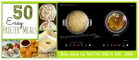 Nấu ăn ngon mỗi ngày với bếp điện từ Munchen 