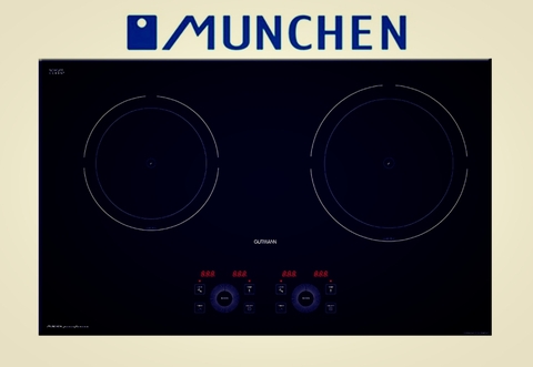 Bếp từ Munchen G60: giới thiệu giao diện vùng nấu