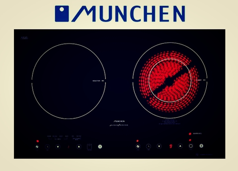 Bếp điện từ Munchen MC200i: giới thiệu giao diện vùng nấu