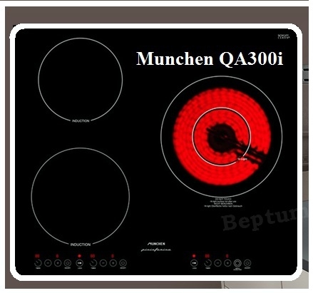 Bếp từ Munchen QA 300i sản phẩm luôn chiếm ưu thế lớn tại thị trường Việt Nam