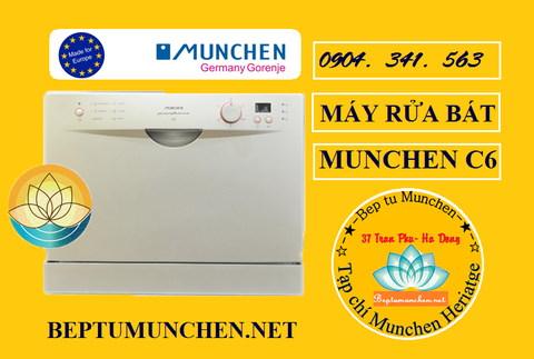 Sử dụng máy rửa bát Munchen C6 đúng cách