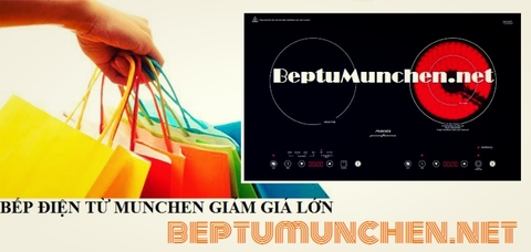 Bếp điện từ Munchen giảm giá lớn