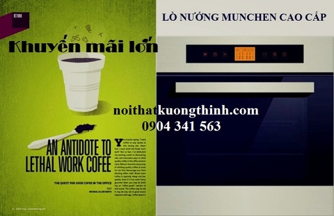 Khuyến mại lò nướng Munchen tưng bừng đón năm mới