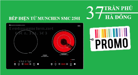 Bếp điện từ munchen smc 250i chất lượng tốt