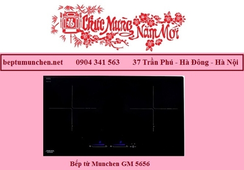 Bếp từ Munchen GM 5656 tích hợp những tính năng hiện đại nhất